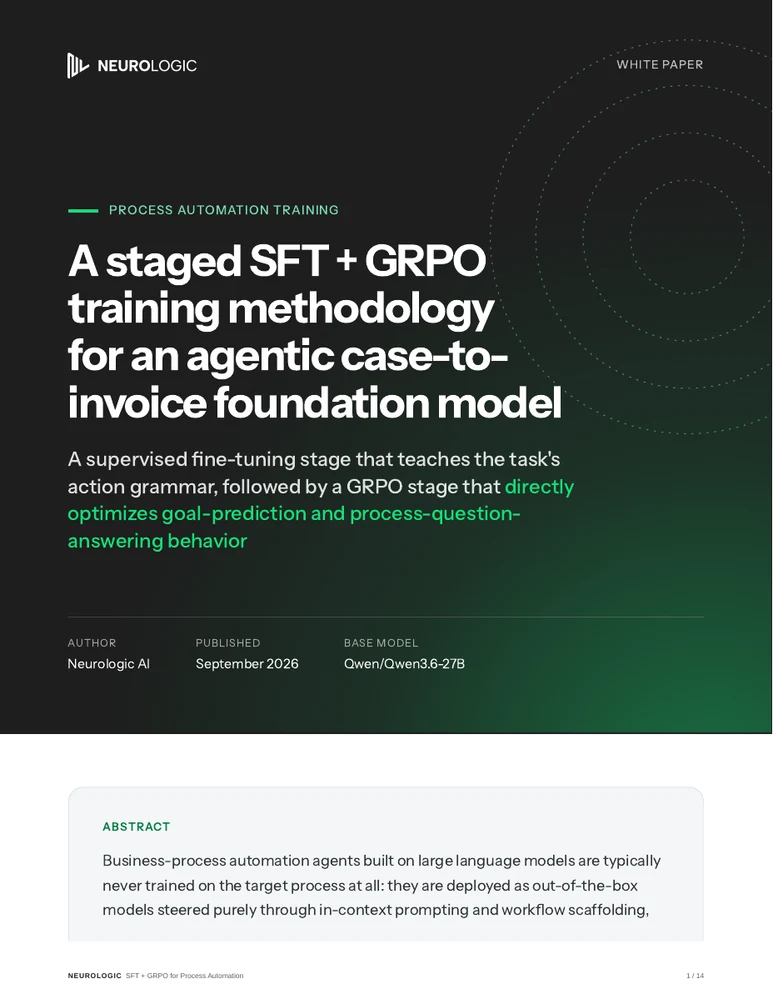 Branded cover of the process-automation training whitepaper